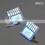 4 Colors Printing With Epoxy Coated Brass Plated Gold Color Emblem Custom Metal Pin Badge thumbnail-6