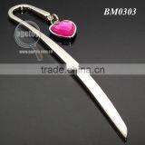 Metal Heart Shaped Bookmark thumbnail-1