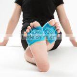 Comfortable Anti Slip Sports Yoga Socks 5 Half Toe Pilates Socks thumbnail-3