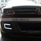 U Shape Car Running Light LED White Head/Fog Day Drive Lamp Car thumbnail-5