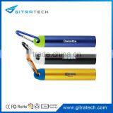 D Carabiner Power Bank Charging for Mobile Phones Camera Pad PSP