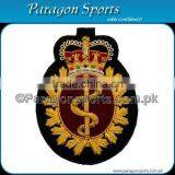 Bullion Handmade Embroidered Cap Badge PS-216