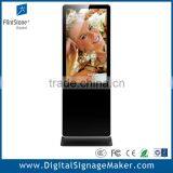 42" Large Lcd Floor Standing Digital Signage Totem