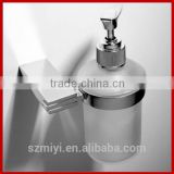 new design bathroom accessory set simple Durable use brass liquid soap dispenser pump