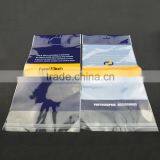 Factory Wholesale Price Clear BOPP Gravure Printing Header Bag With Self Adhesive Strip