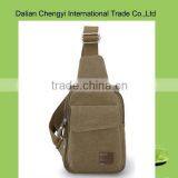 Factory Price Qualified Portable Canvas Chest Bag With Compartment