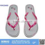 Top Grade Famous Brand Plain White flip flops,Wedding Flip flop White