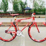 24 INCH/26 INCH FIXIE BIKE WITH BAND -TYPE BRAKE /FIXED GEAR ROAD BIKE / MIXED COLOR FLASHY FIXED GEAR BIKE FACTORY thumbnail-3