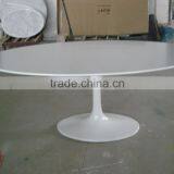 Dining Room Fiberglass Oval Tulip Table thumbnail-4