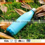 Double Wall Stainless Steel Vacuum Insulated Water Bottle With Cola Shaped Powder Coating thumbnail-4