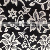 2015 classic black&white knitting jacquard fabric for garment