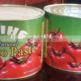 Hot Sale 2200g Easy Open Tinned Tomato Paste 28-30% Good Quality
