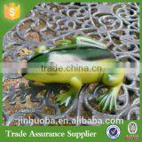 2016 Newest Resin Garden Ornament Decoration Green Frog Figurine thumbnail-2
