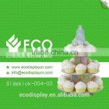 Custom 3 Tiers Cardboard Cake Stands