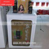 White Baking Finished Small Wooden Showcase thumbnail-3