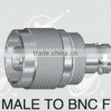 N Male to BNC Female Connector