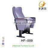 Steel Leg Durable Fabric Folding Chair for the Auditorium HF-009 thumbnail-1