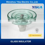 Wenzhou Yika IEC High Voltage Disc Glass Insulator Fog Type Suspension Glass Insulator U70b