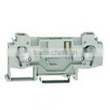 High Quality Front Connection Rail Installing/side Wiring/breakable Type Terminal Block With Fuse XTB12-6S1