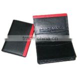 restaurant check holder leather wallet checkbook covers with pen holder
