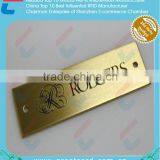 Brass Furniture Plate With Adhesive , Metal Labels Quality Choice thumbnail-1