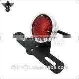 Motorcycle LED Custom Vintage Drilled Tail Light Brake Lamp For Harley, Chopper, Bobber thumbnail-2