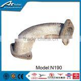 S195 Water Cooled Diesel Engine Parts Exhaust Outlet Pipe