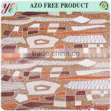 Irregular Color Block Pattern Hollow Woven Design Water Soluble Fabric Embroidery for Woman