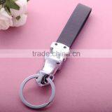 Creative Car Key Decoration , Leopard Head Hangings Gift Leather Connecting Metal Key Ring/ thumbnail-3