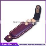 Excellent quality promotional usb3.0 leather usb flash drive