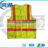 Adjustable Safety Vest With 5cm Width PVC Reflective Tape
