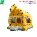 Newest Indoor Small Bouncy House With Doll Gate, Indoor Inflatable Bouncer, Small Iflatable Bouncer