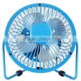 Electric Metal Portable Office Desk USB Mini Fan Cooler