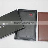 Top Quality Passport Holder With Card Holder,Beautifully Made Leather Passport Cover/travel Wallet With Custom Logo thumbnail-3