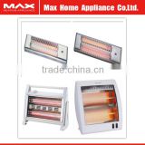 Electric indoor ceiling hanging radiant tube heater