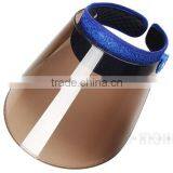 Outdoor Plastic Sun Visor Hat Sun Visors Large Visor Cap thumbnail-6