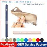 New Products !!! Leather Cheap Mobile Phone Leather Case and Waterproof Cover For IPhone 6, Phone Accessory Factory thumbnail-1