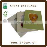 Promotional Gift Insert Photos 4x6" 1.4mm Black Heart Frame Paper Board thumbnail-3