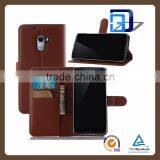 New PU Leather With Card Slots Stand Flip Wallet Case for Lenovo Vibe X3 Lite A7010 thumbnail-1