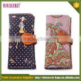 Ladies Evening Fashion Wallet New Style Women Full Printing Flowers Wallet thumbnail-1