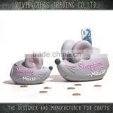 wholesale lucky cute mouse shape brand ceramic coin bank for sale