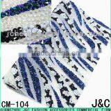 24*40mm Rhinestone and Pearl Beads Hot Fix Sheet thumbnail-1