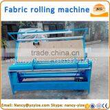 New Type Cloth Measuring Examining Inspection Machines / Fabric Rolling Machine