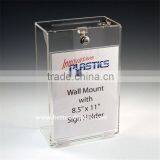 Wholesale Acrylic Charity Buckets With Lids