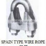 SPAIN TYPE WIRE ROPE CLIPS