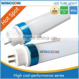 Factory price rotatable cap super bright T5 LED tube light