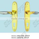 258-L958-958 GP/CP zinc alloy door handle set