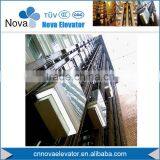 Mirror Stainless Steel Elevator/Hairline Stainless Steel Elevator For Sightseeing/Observation Elevator Manufacturer