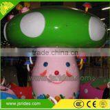 Ladybug Park Rides 8seats Mini Carousel Merry go Round for Sale thumbnail-5