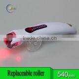 Popular Led Photon Light Therapy Derma Roller for Home and Salon Use